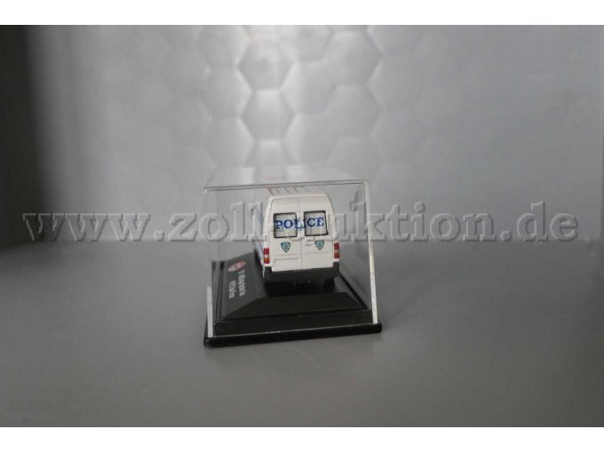 Schuco Modellauto MB/Dodge Sprinter Van NYPD Task Force, 1:87 Ansicht von hinten