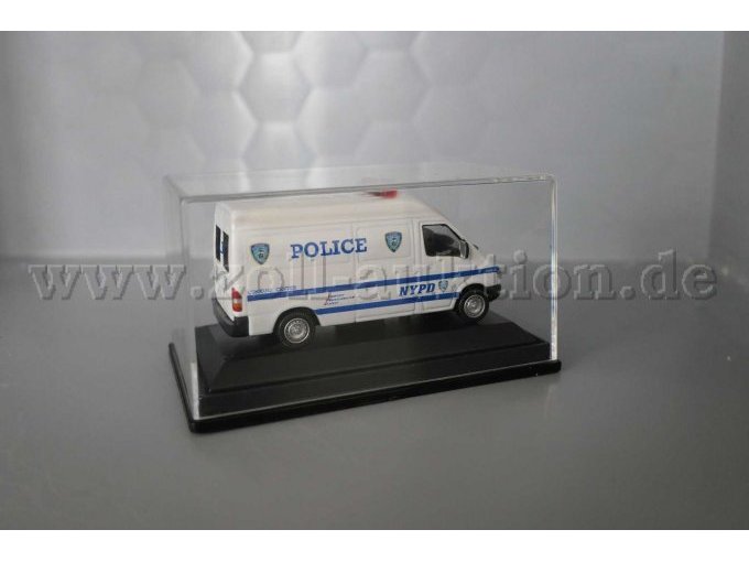 Schuco Modellauto MB/Dodge Sprinter Van NYPD Task Force, 1:87 Ansicht von der Seite