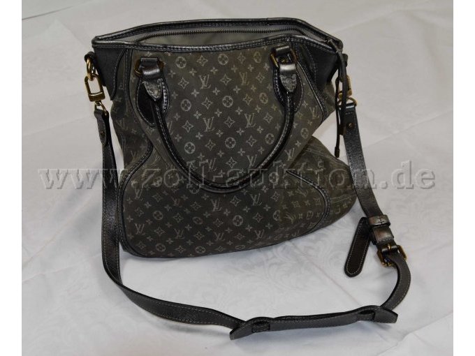 1 Schultertasche „Louis Vuitton“ Modell: Monogram Mini Lin Manon