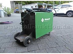 Ansicht hinten. Zur Versteigerung steht nur das beschriebene Schutzschweißgerät.