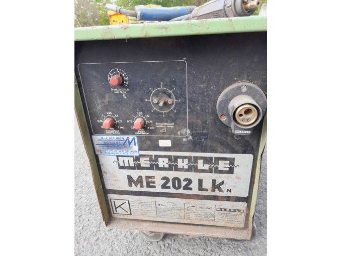 1 Schutzgasschweißgerät ME 202 LK , Ersatzteilträger – kavel bij Zoll-Auktion, Tholey