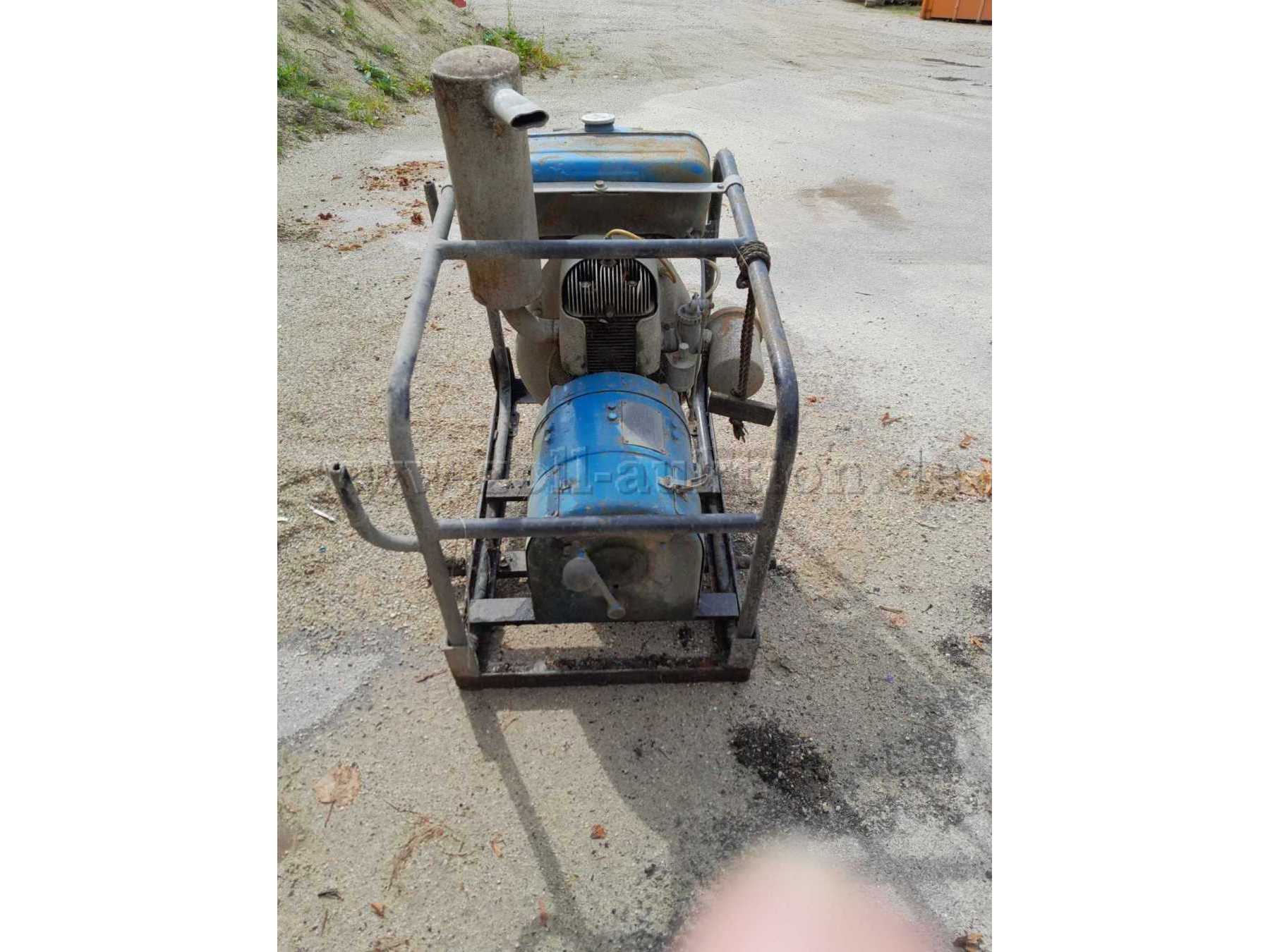 Schweißgenerator Hinter Ansicht