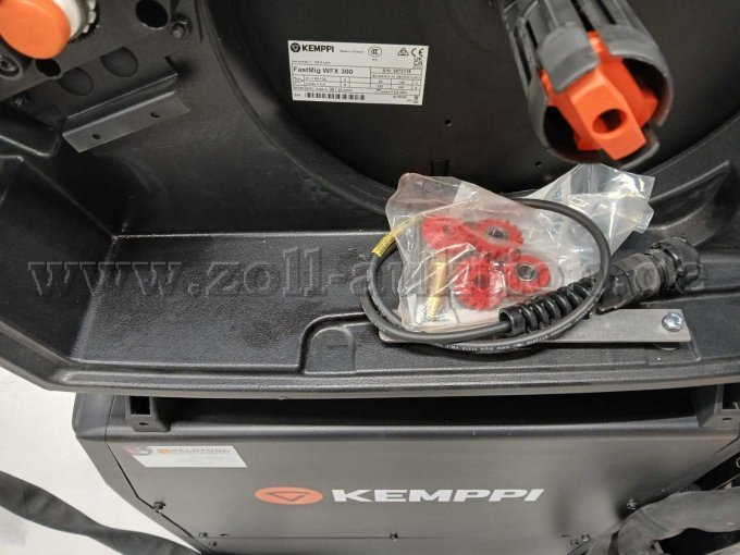 Einblick in den Drahtvorschub