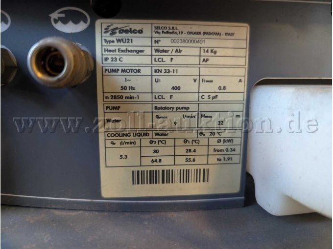 1 Schweißgerät Selco Genesis WF 104+282 – foto 3 – kavel bij Zoll-Auktion, Hengersberg