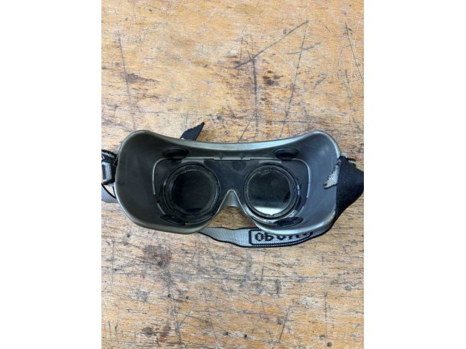 Schweißerbrille_Pul Safe D166-F34 CE-Kennzeichnung - Innenseite / Gebrauchsspuren und Kratzer