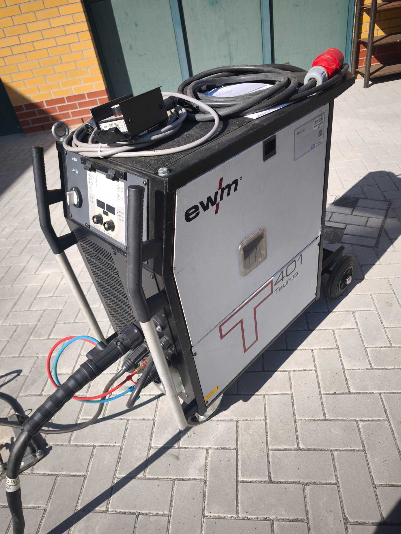 1 Schweißmaschine Hersteller: EWM, Typ: Taurus 401 Basic FKW