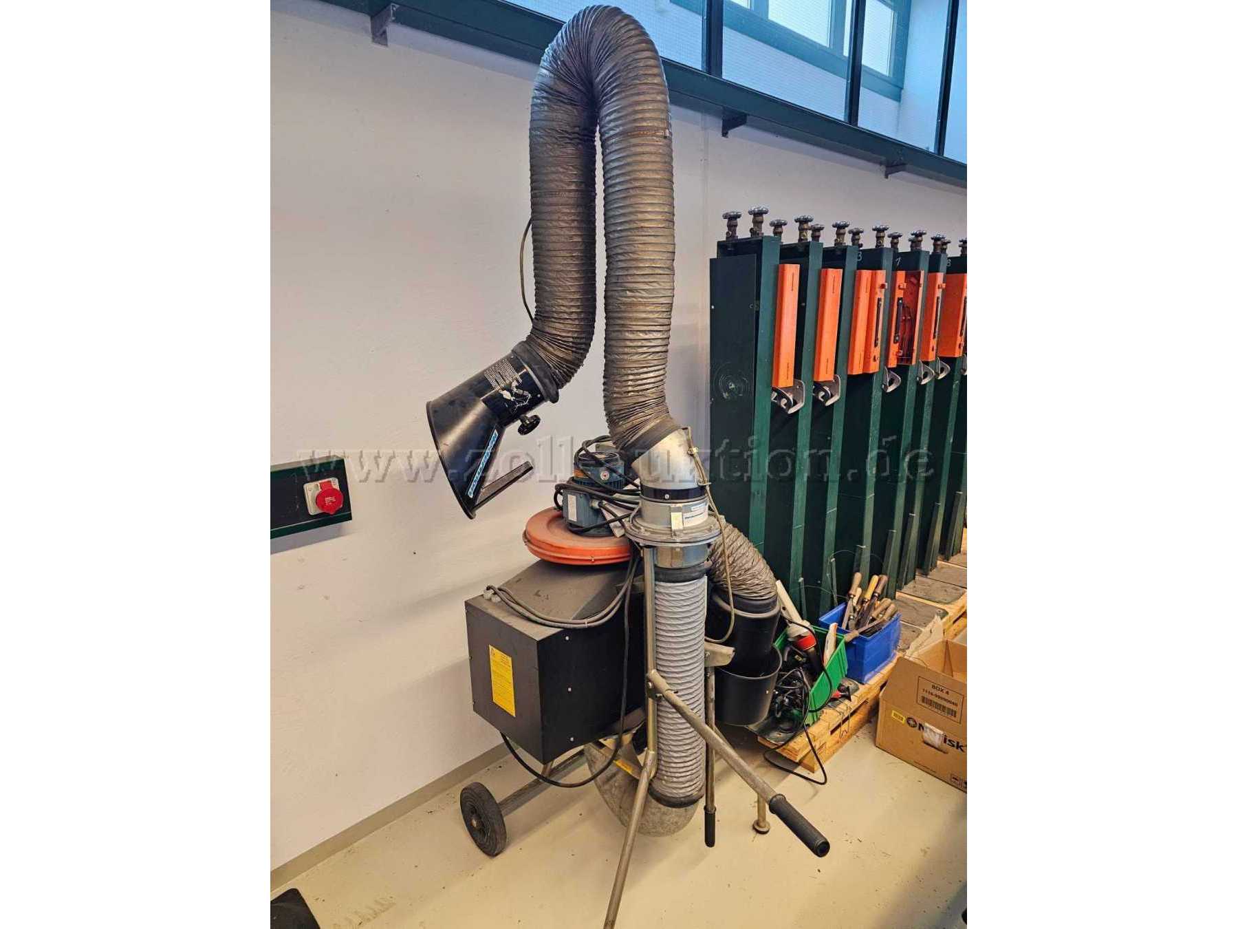 Schweißrauch-Absauganlage, Vorderansicht