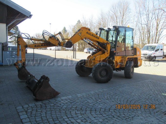 Radlager mit Baggeranbau