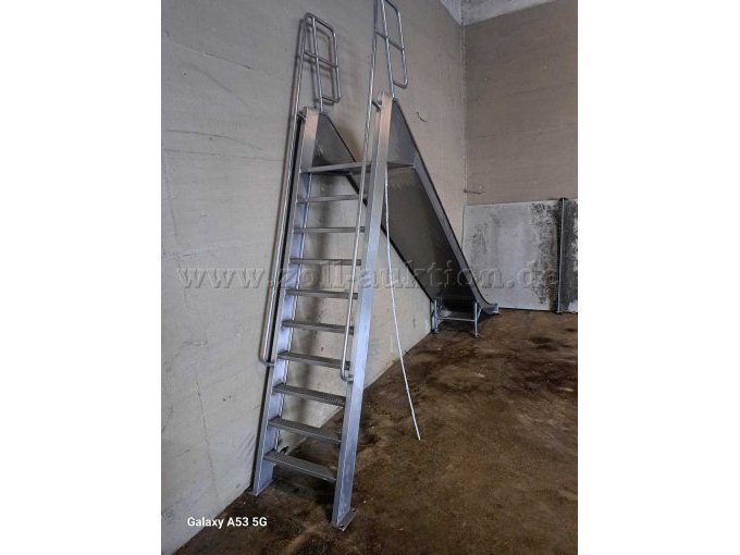 Ansicht Leiter Rutsche