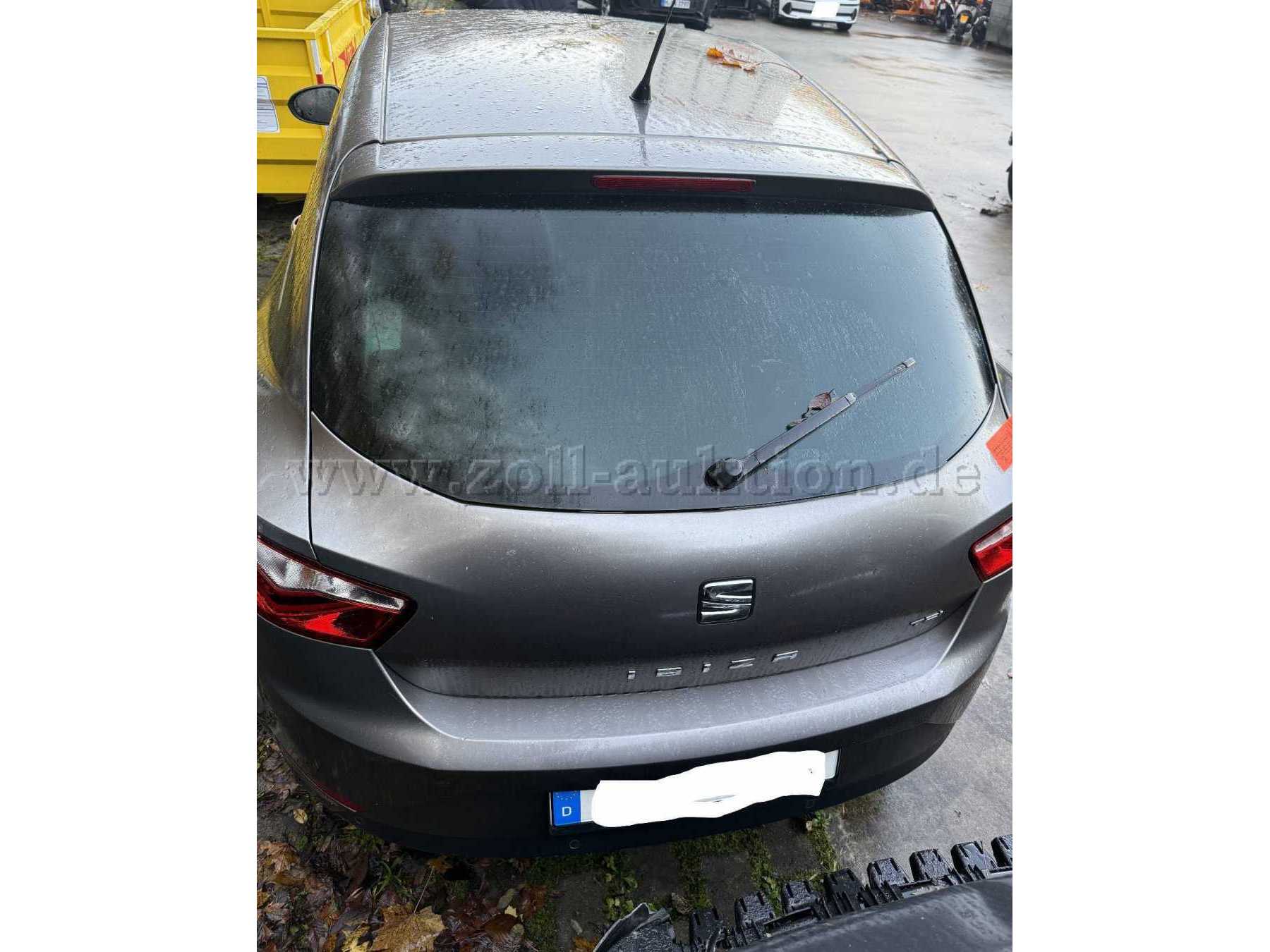 Heckansicht von oben