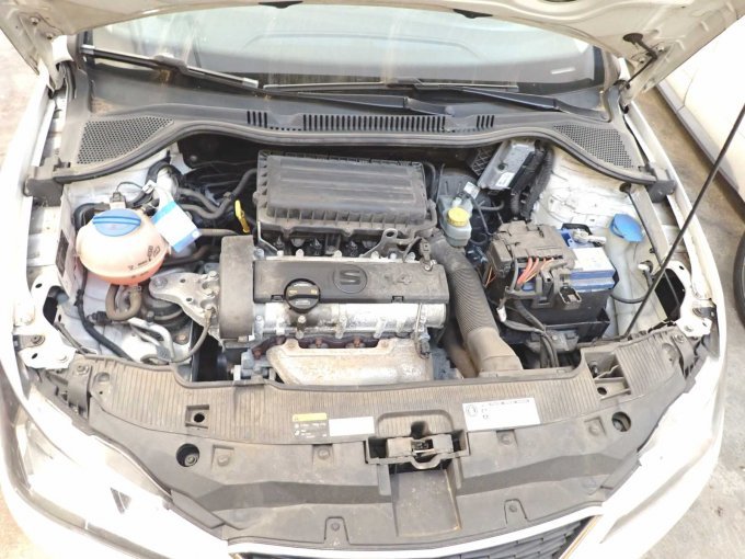 Blick in den Motorraum