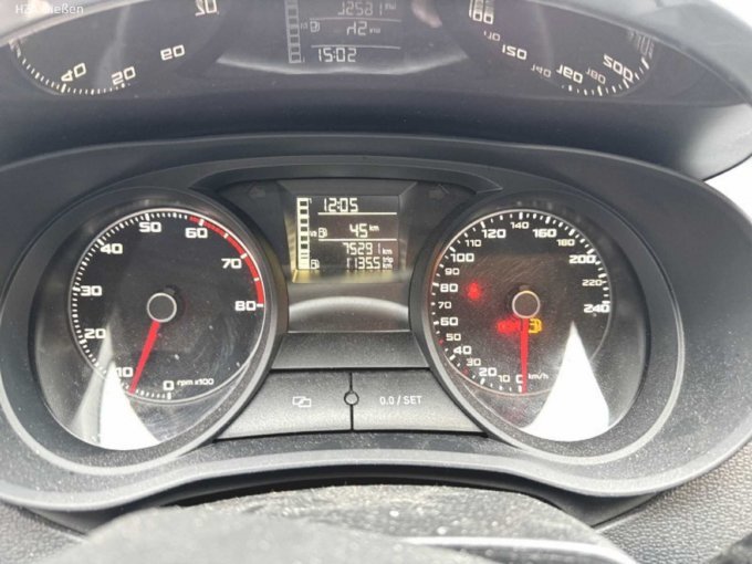 Blick auf die KM-Anzeige