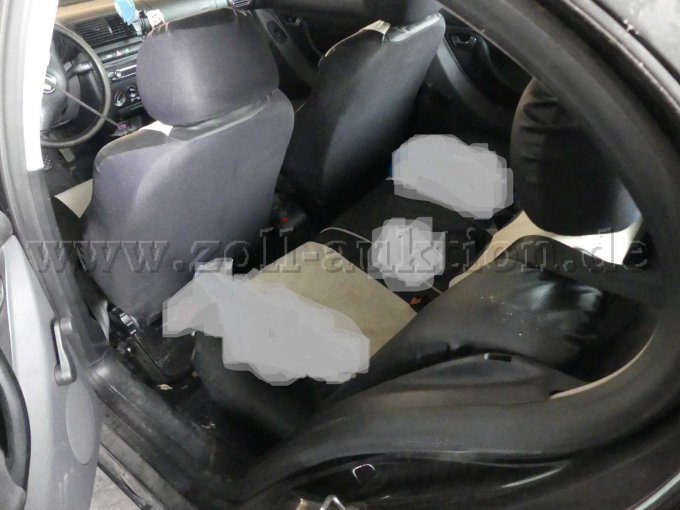 hintere Sitzbankreihe Innenraum