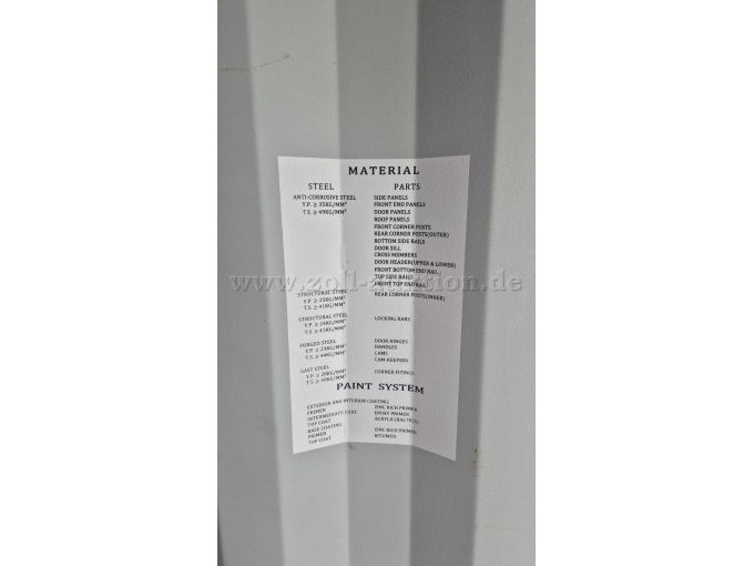 Materialbeschreibung