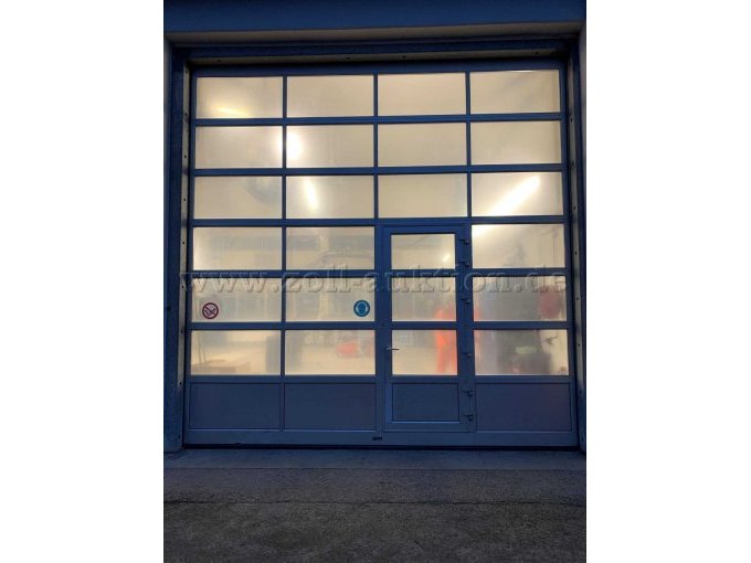 Ansicht Hallentor eingebaut