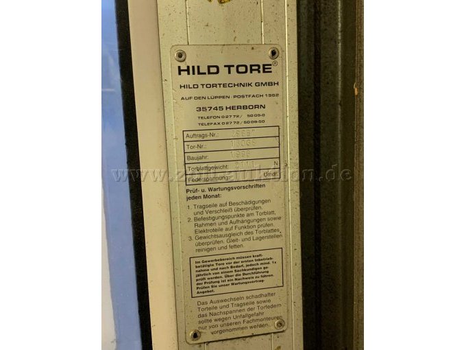 Detailbild Typenschild