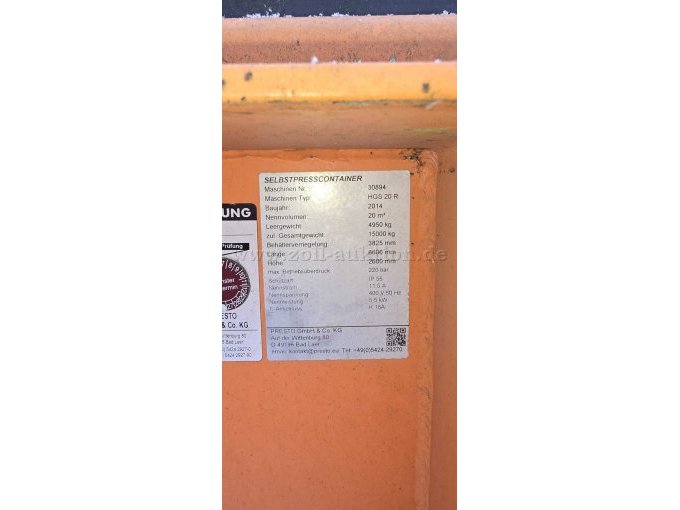 Technische Daten auch in der Beschreibung enthalten.