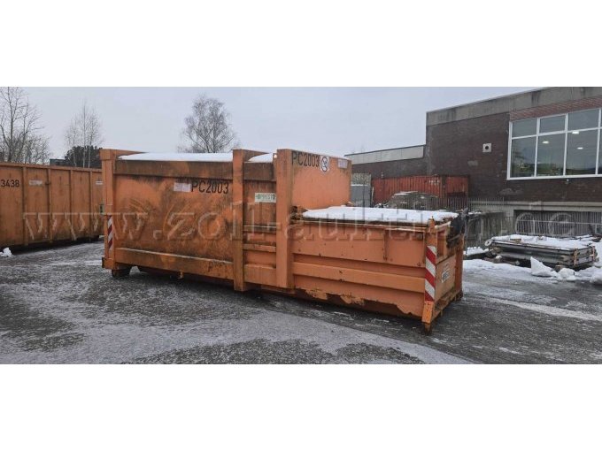 Container von der Seite.