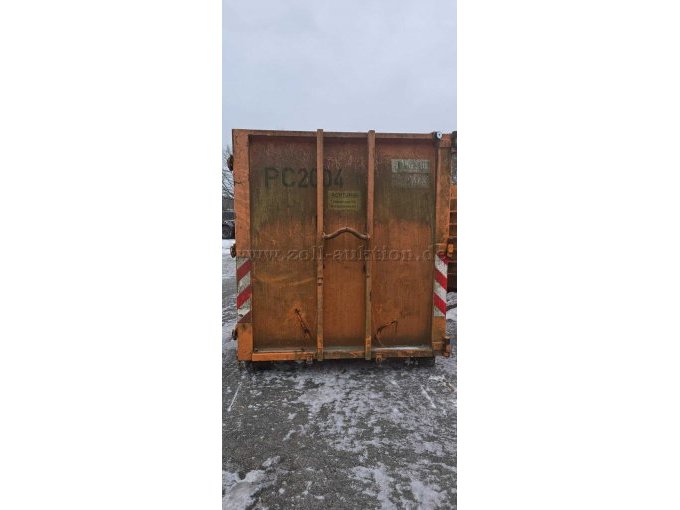 Container von hinten.