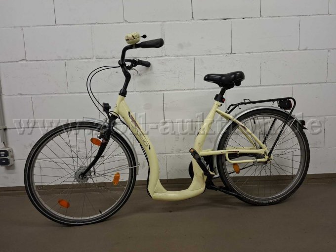 Senioren Fahrrad Ansicht seitlich links