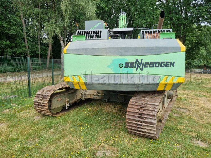 Hydraulikbagger hinten