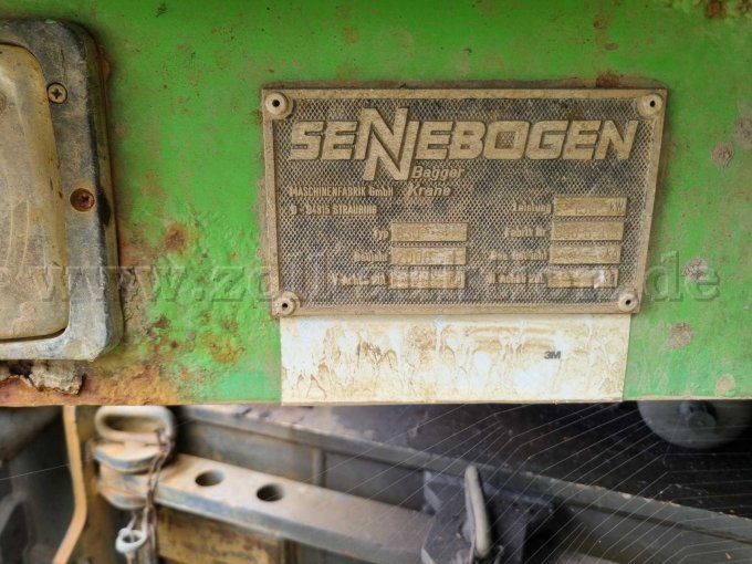 Hydraulikbagger Typenschild