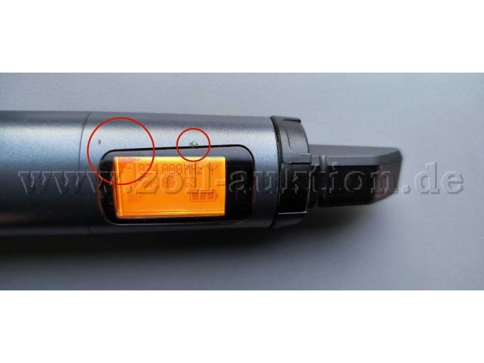 Diplayfehler und Kratzer Stabmikrofon eW 100 e3