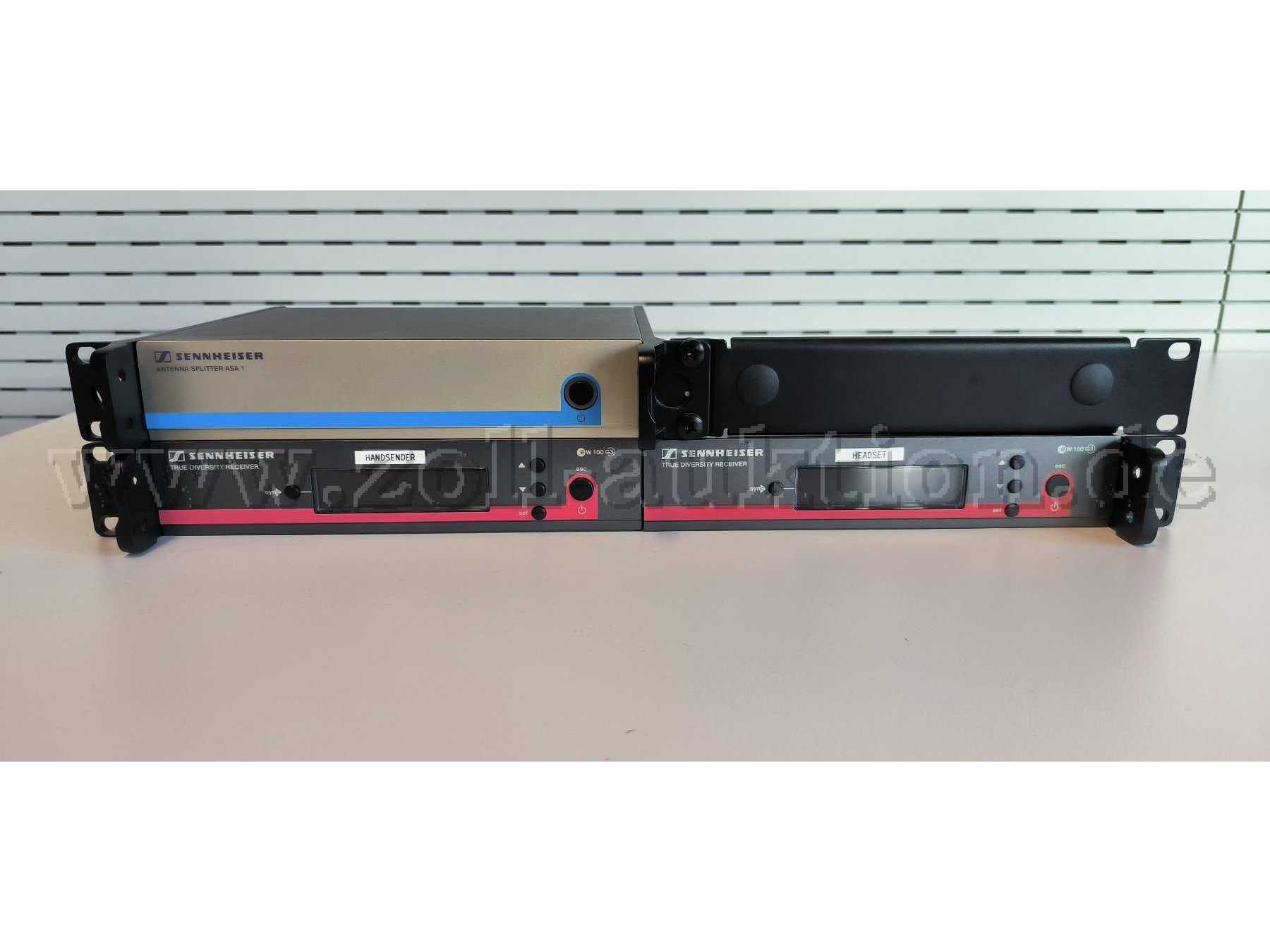 Sennheiser Funkanlage Frontansicht