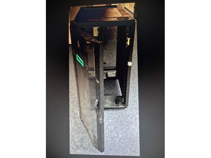 Server-Rack, Frontansicht Server-Rack, Frontansicht