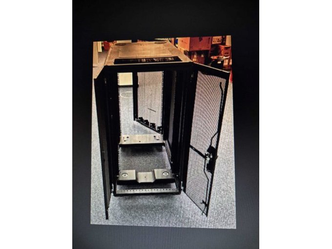 Server-Rack, Rückansicht