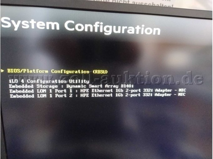 BIOS Systeminformnation