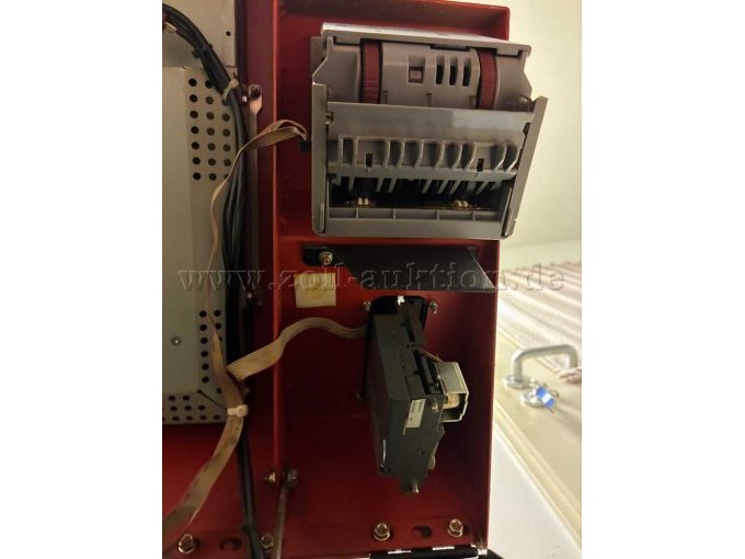 Eingebauter Münzzähler bzw. Geldscheinakzeptator