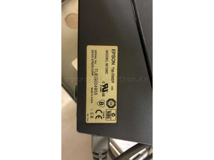 Typbeschreibung Epson Thermodrucker.
