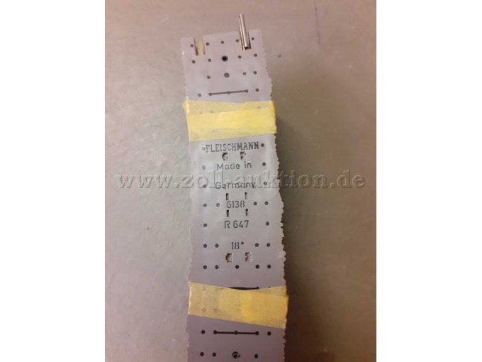 Set Fleischmann Gleise, 6138 R 647 Gleis
