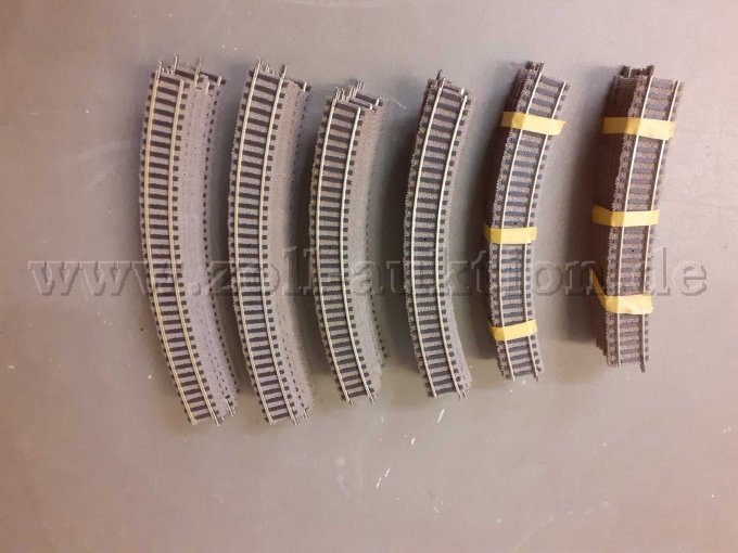 Set Fleischmann Gleise, Gesamtansicht