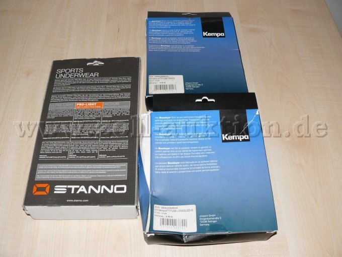 Funktionsunterwäsche in Verpackung