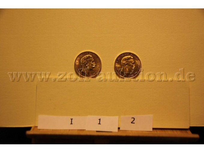Ansicht Vorderseite der Münze I1 und I2