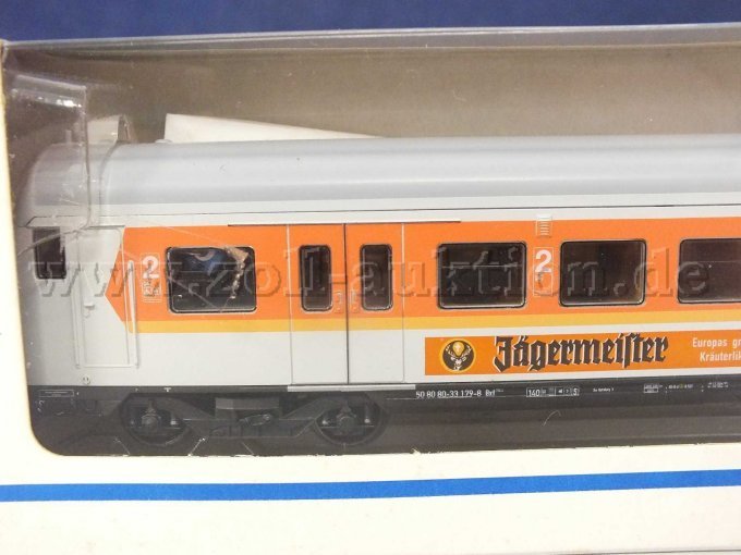 Detailaufnahme Zug 3 Steuerwagen "Jägermeister"
