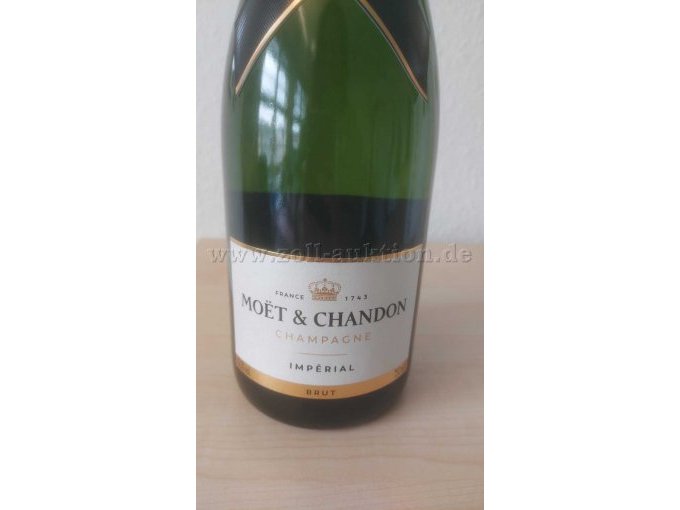 Etikett Flasche vorne