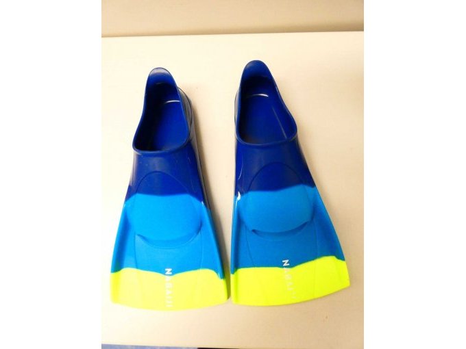 1 Paar Schwimmflossen Nabaiji_ Draufsicht