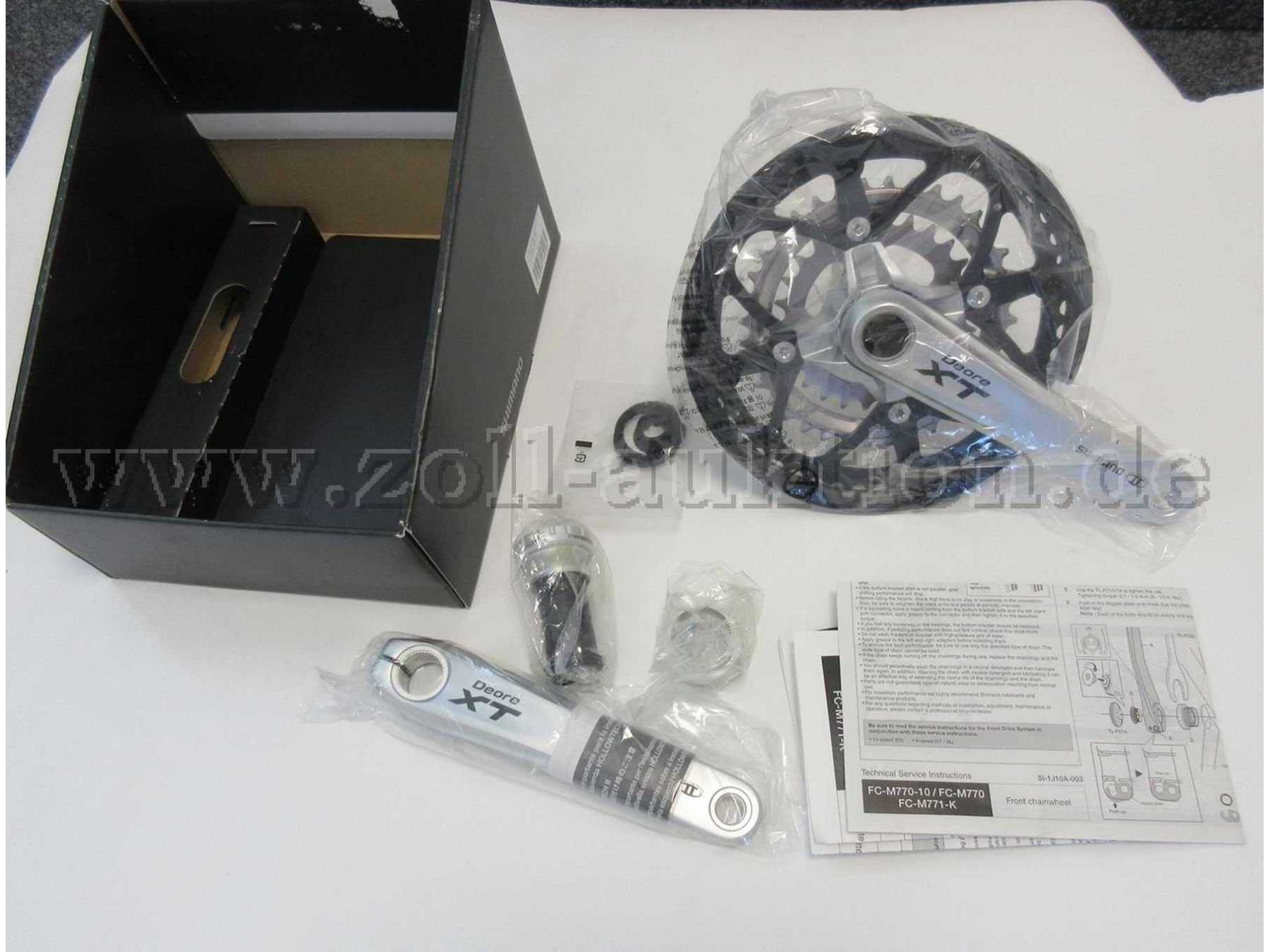 Shimano Deore XT Kurbel Konvolut