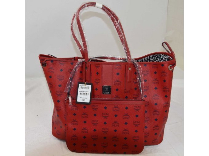 1 Shopping Bag „MCM“ in rot