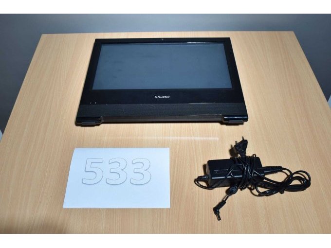 Shuttle All-in-One PC Barebone X50V4 39,6cm (15,6”) 
Gesamtansicht von vorne