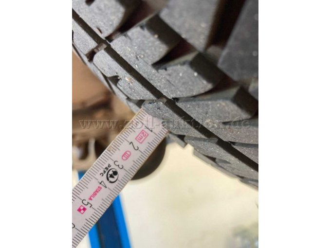 Profiltiefe Reifen, 0,5cm