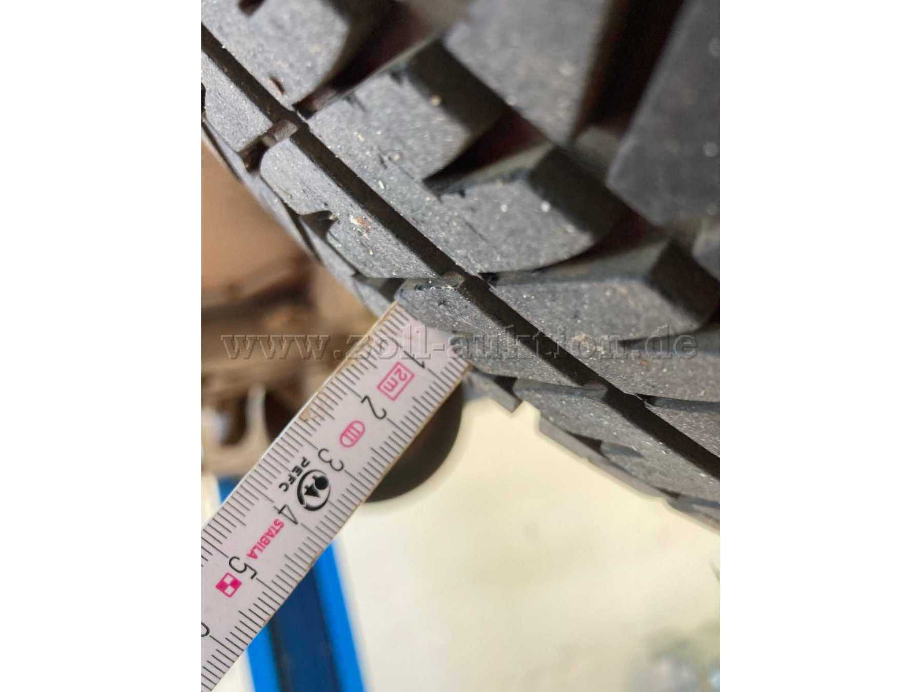 Profiltiefe Reifen, 0,5cm