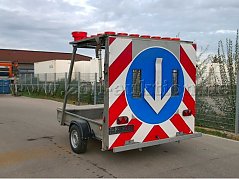 Sicherungsanhänger Trebbinger ohne Funktion - von hinten links