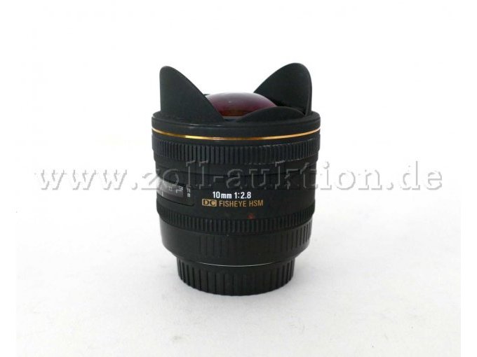 1 Sigma 10 mm 2.8 EX DC Fisheye HSM Objektiv für Canon EF, gebraucht