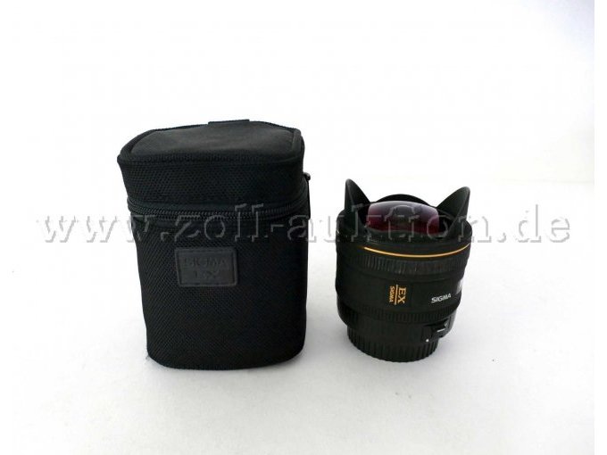 1 Sigma 10 mm 2.8 EX DC Fisheye HSM Objektiv mit Tasche