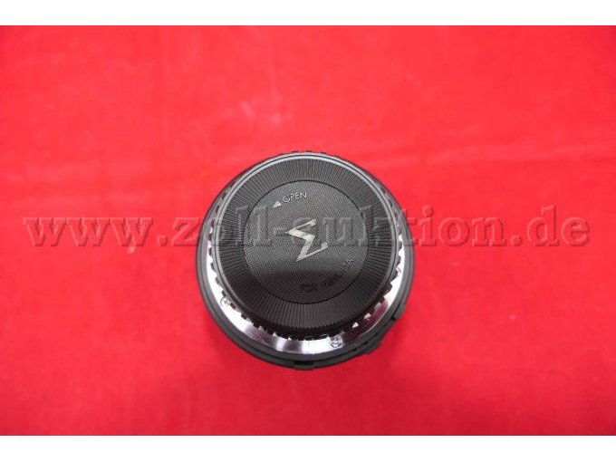 Detailaufnahme des Verschluss mit Kappe