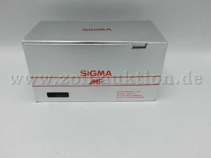 Aufschrift und Bezeichnung von Sigma